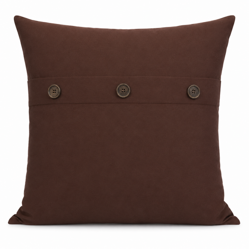 Solid Color with Buttons Pillows