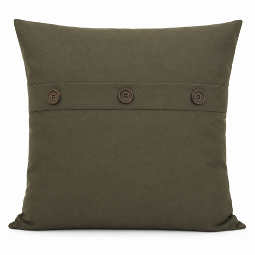 Solid Color with Buttons Pillows