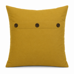 Solid Color with Buttons Pillows