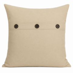 Solid Color with Buttons Pillows