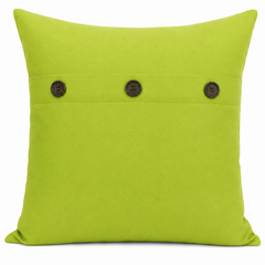 Solid Color with Buttons Pillows