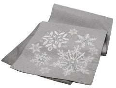 ML16354 Glistening Snow Table Runner 13x36