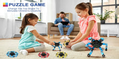 4 Pcs Transformable Fidget Spinners Fingertip Gyros for Kids And Adult