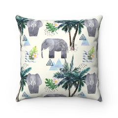 Two Side elephant decorative throw pillow
