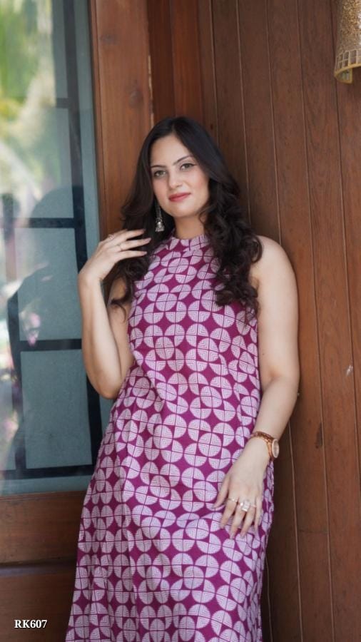 Beautifully aline Cotton kurta set
