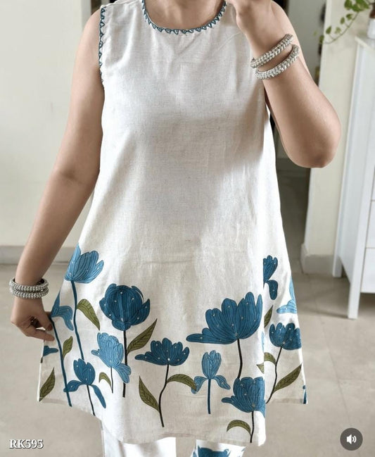 original kantha work on this tunic standard
