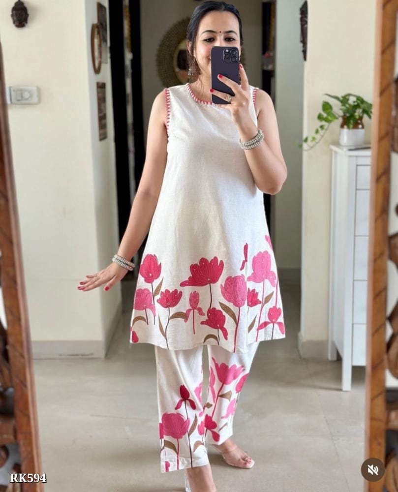 original kantha work on this tunic standard