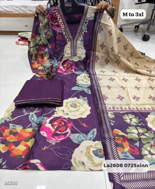party wear kurti collection 3pcs