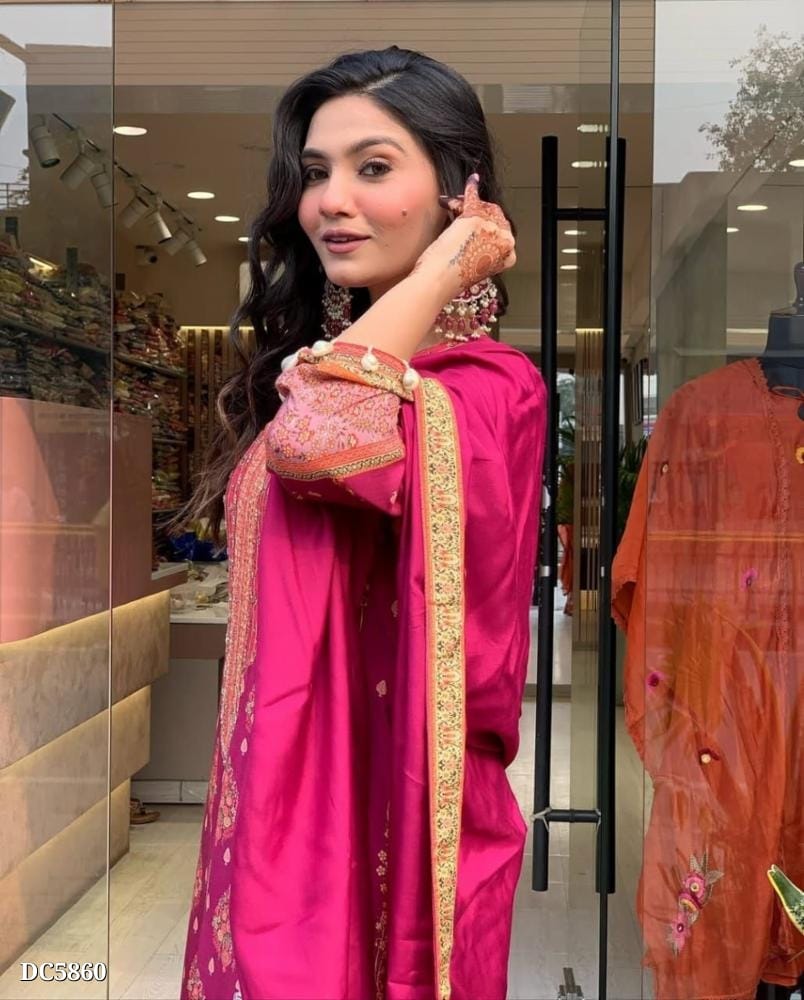 anarkali suit party wear