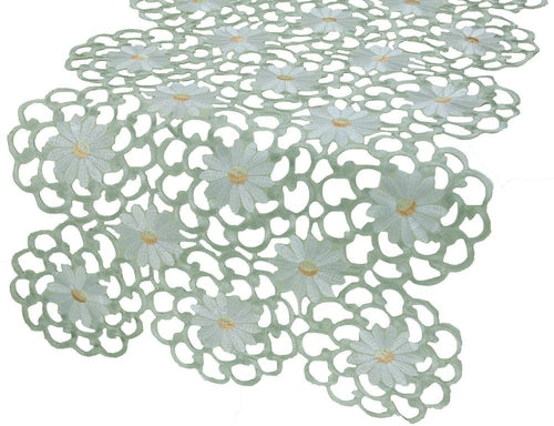 Daisy Floral Table Runner