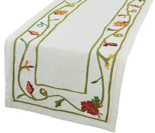 Harvest Vine Cotton Table Runner