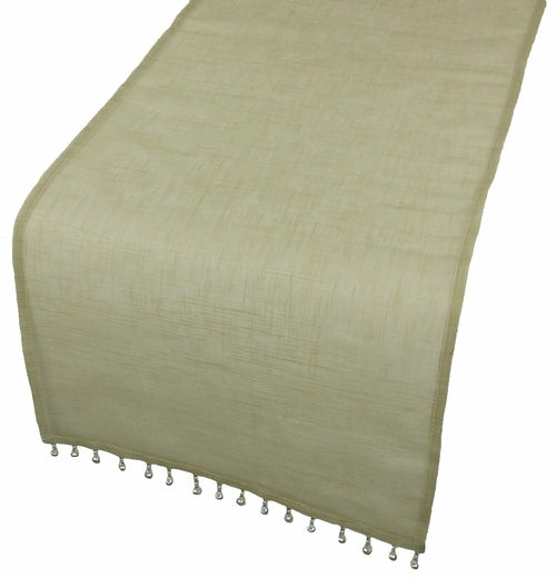 Sheer Beaded Table Runner