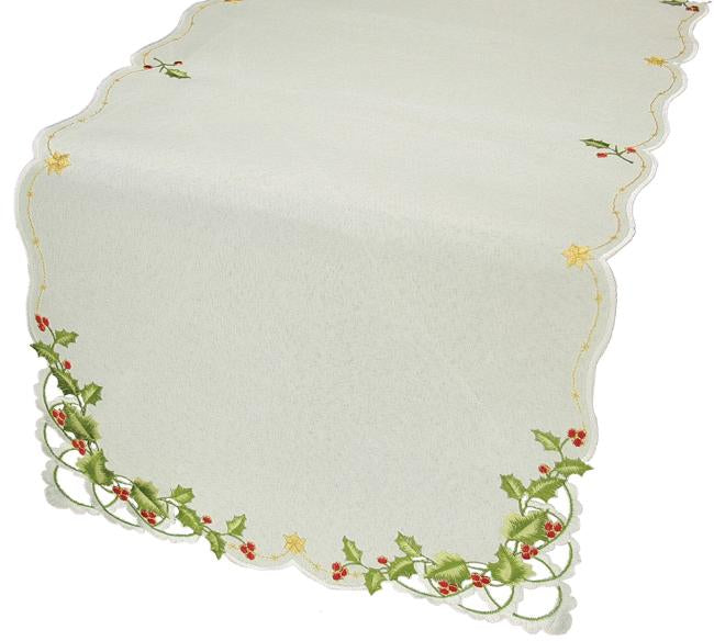 Winter Berry Table Runner