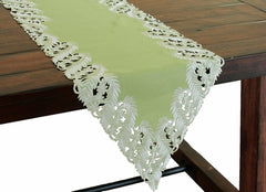 Laurel Green Table Runner