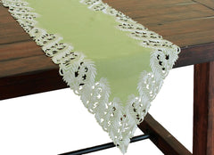 Laurel Green Table Runner