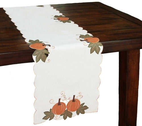 Pumpkin Patch Appliqué Table Runner