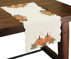 Pumpkin Patch Appliqué Table Runner