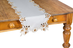 XD15807 Gilded Pines Table Runner 15x70