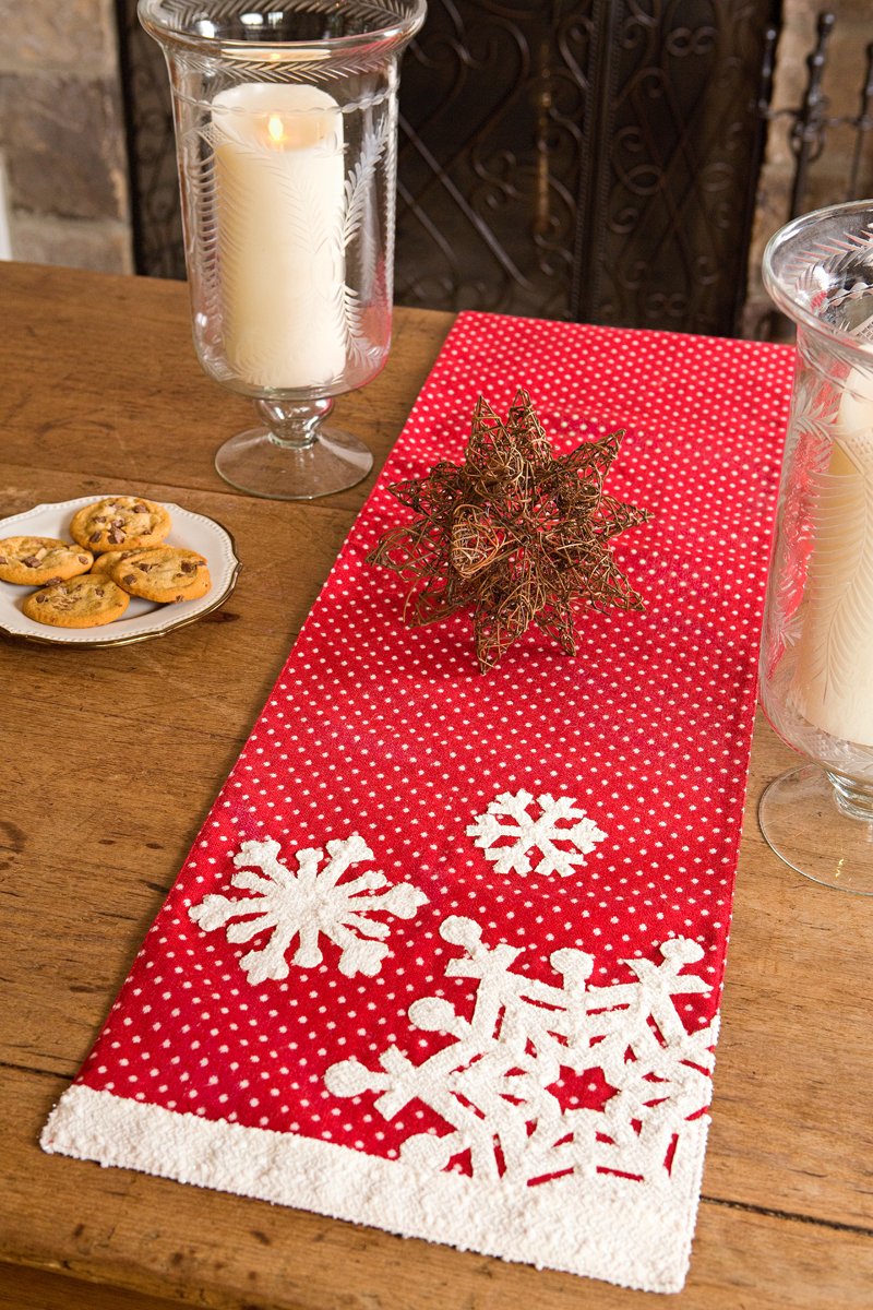 Snowflake Table Runner
