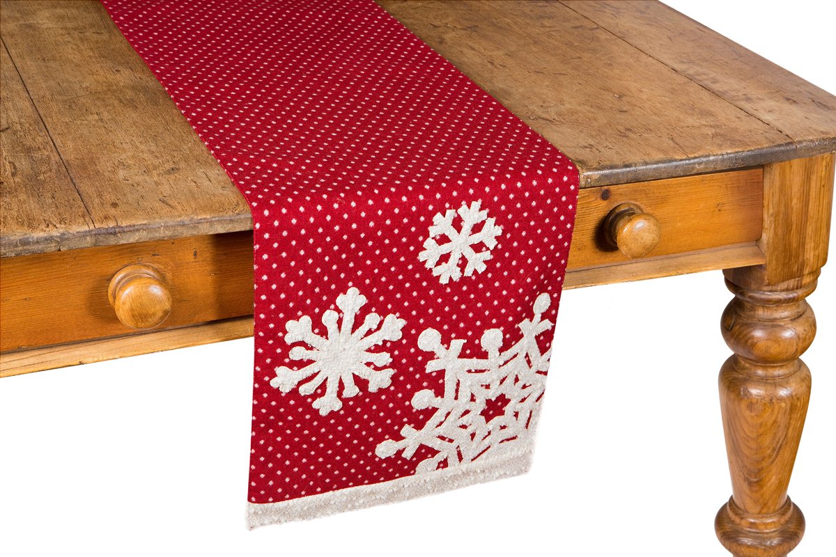 Snowflake Table Runner