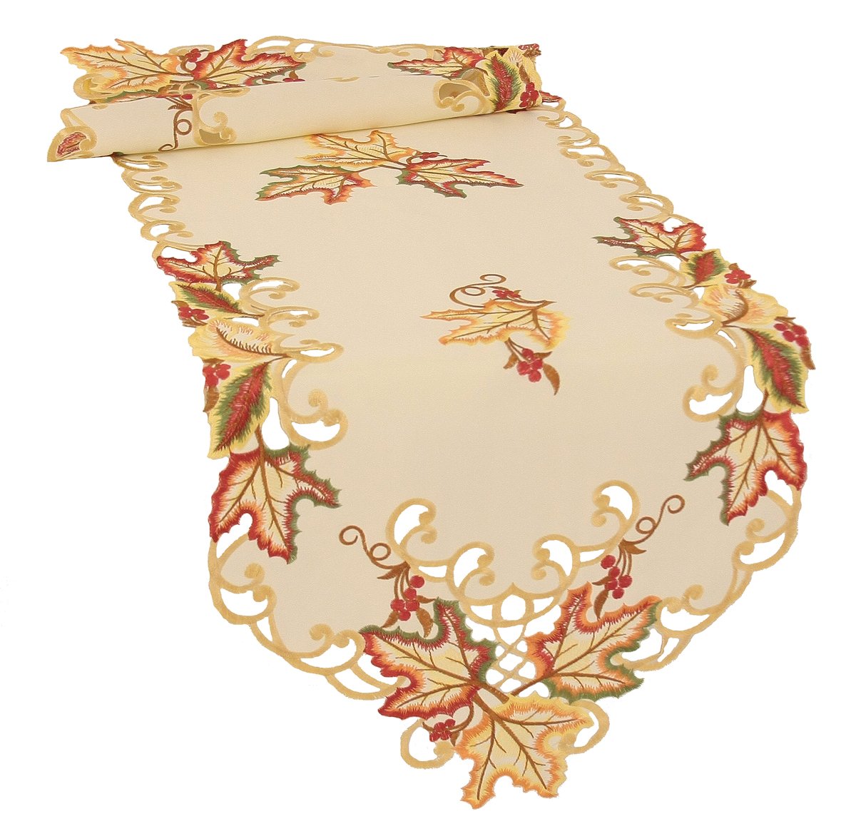 Moisson Leaf Table Runner