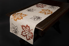 Rustic Autumn Coffee Table Runner