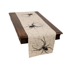Creepy Spider Table Runner
