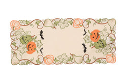 Harvest Pumpkin Halloween Table Runner