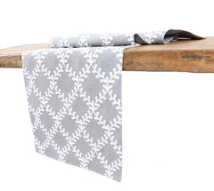 Leaf Diamond Table Runner