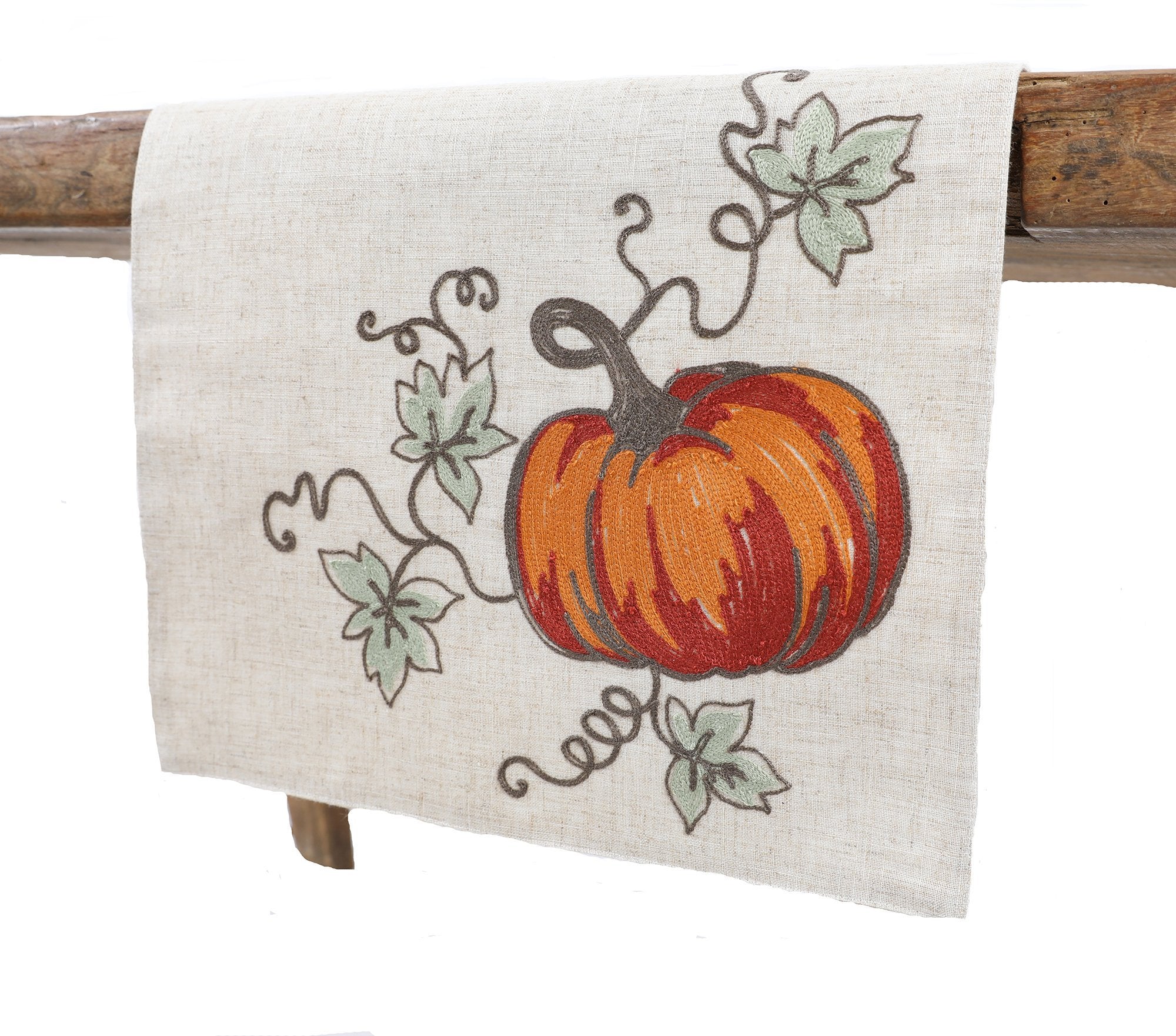 Rustic Pumpkin Table Runner