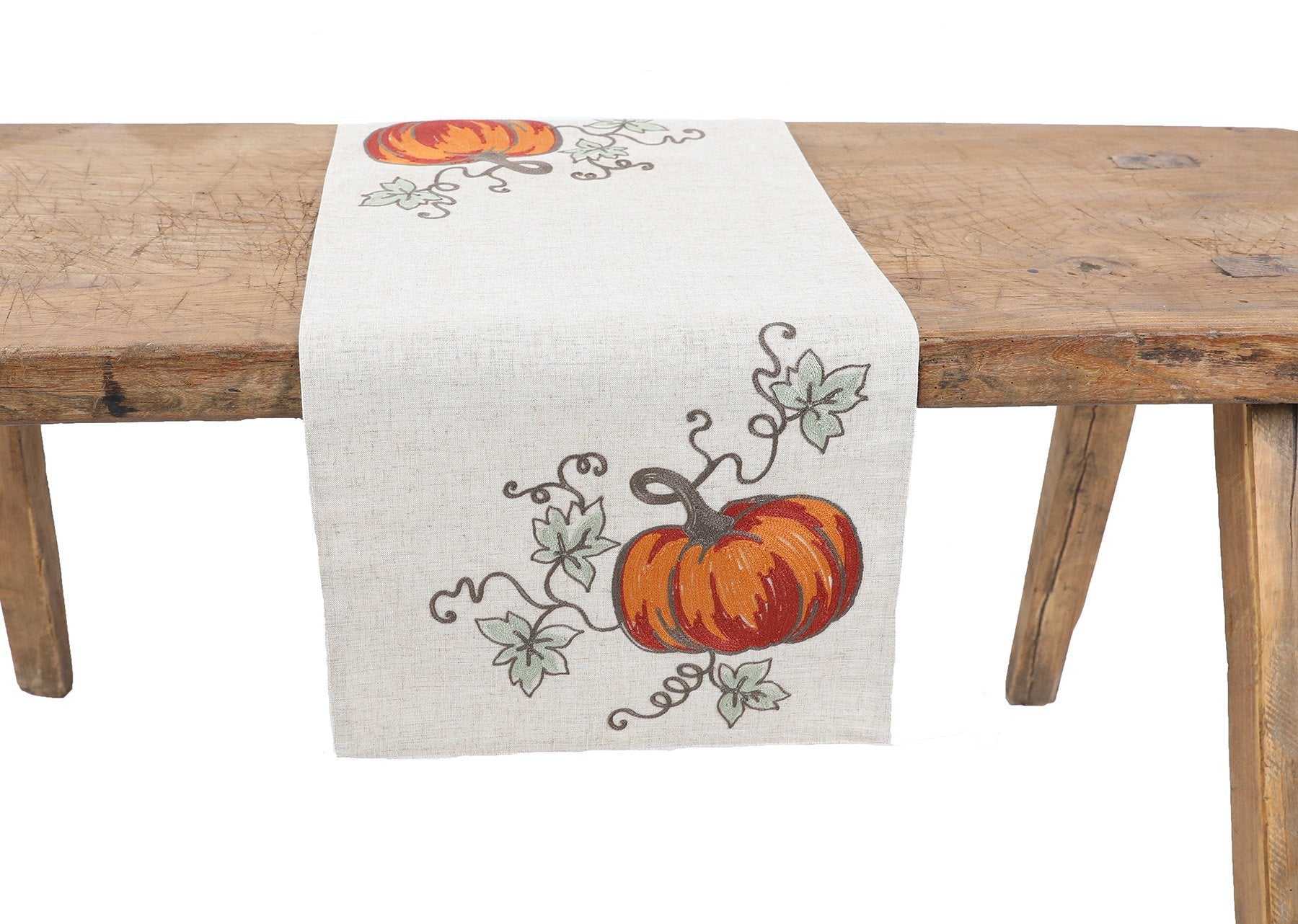 Rustic Pumpkin Table Runner