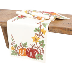 Harvest Pumpkins Table Runner