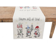 From All Of Us Christmas Table Runner