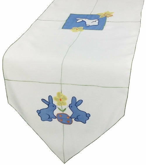 Baby Bunnies Appliqué Table Runner