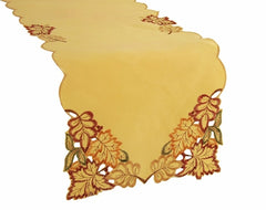 XD75018 Bountiful Leaf Mini Table Runner 12x28