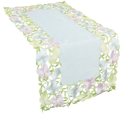 Butterfly Floral Mini Table Runner