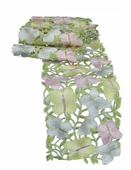 Butterfly Floral Mini Table Runner