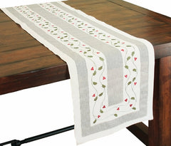 Classic Holly Table Runner