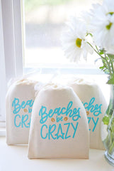 Beaches Be Crazy Hangover Kit Bags