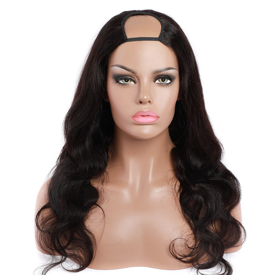 Women BrU Part Wig Body Wave Human Hair Wigs For Blackazilian Remy Ha