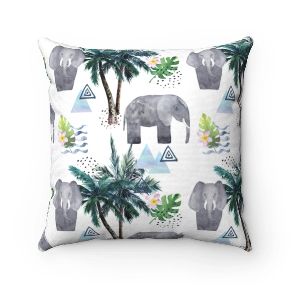 Two Side elephant decorative throw pillow