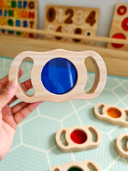QToys Australia (USA) See through coloured blocks