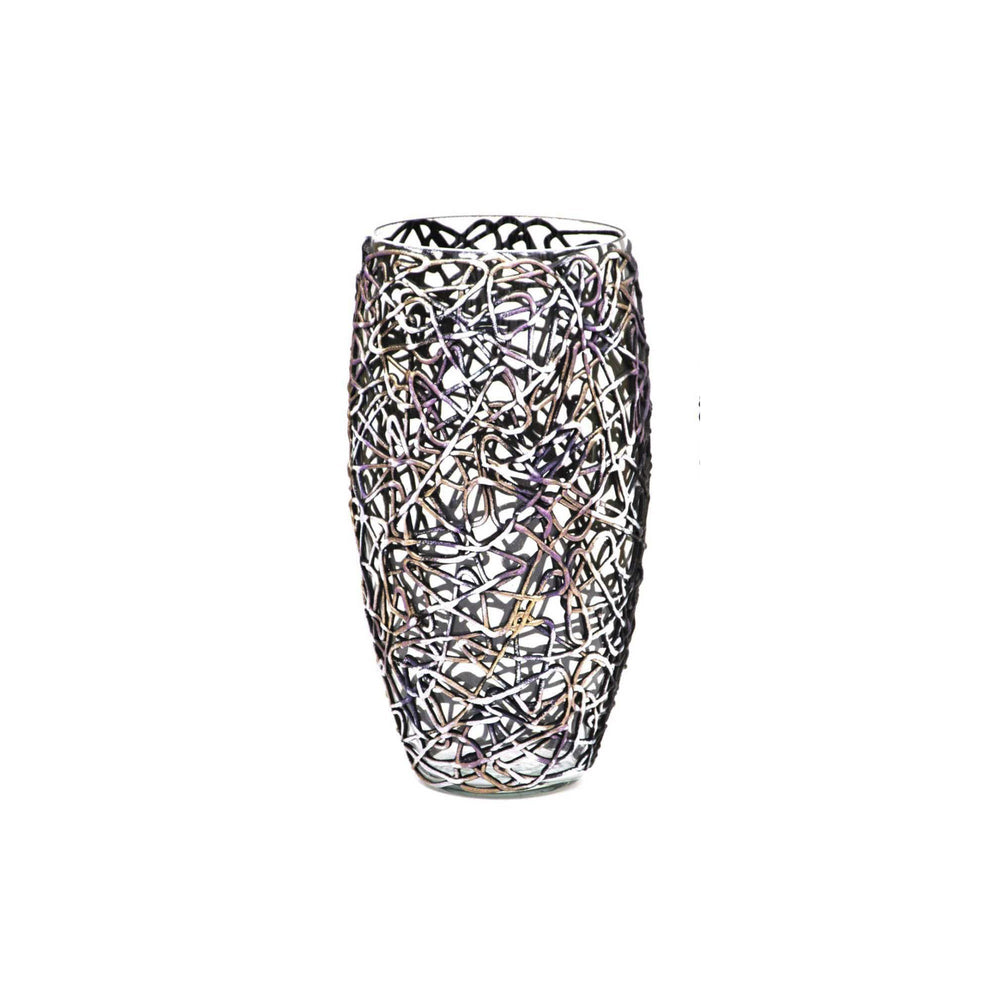decorative glass vase