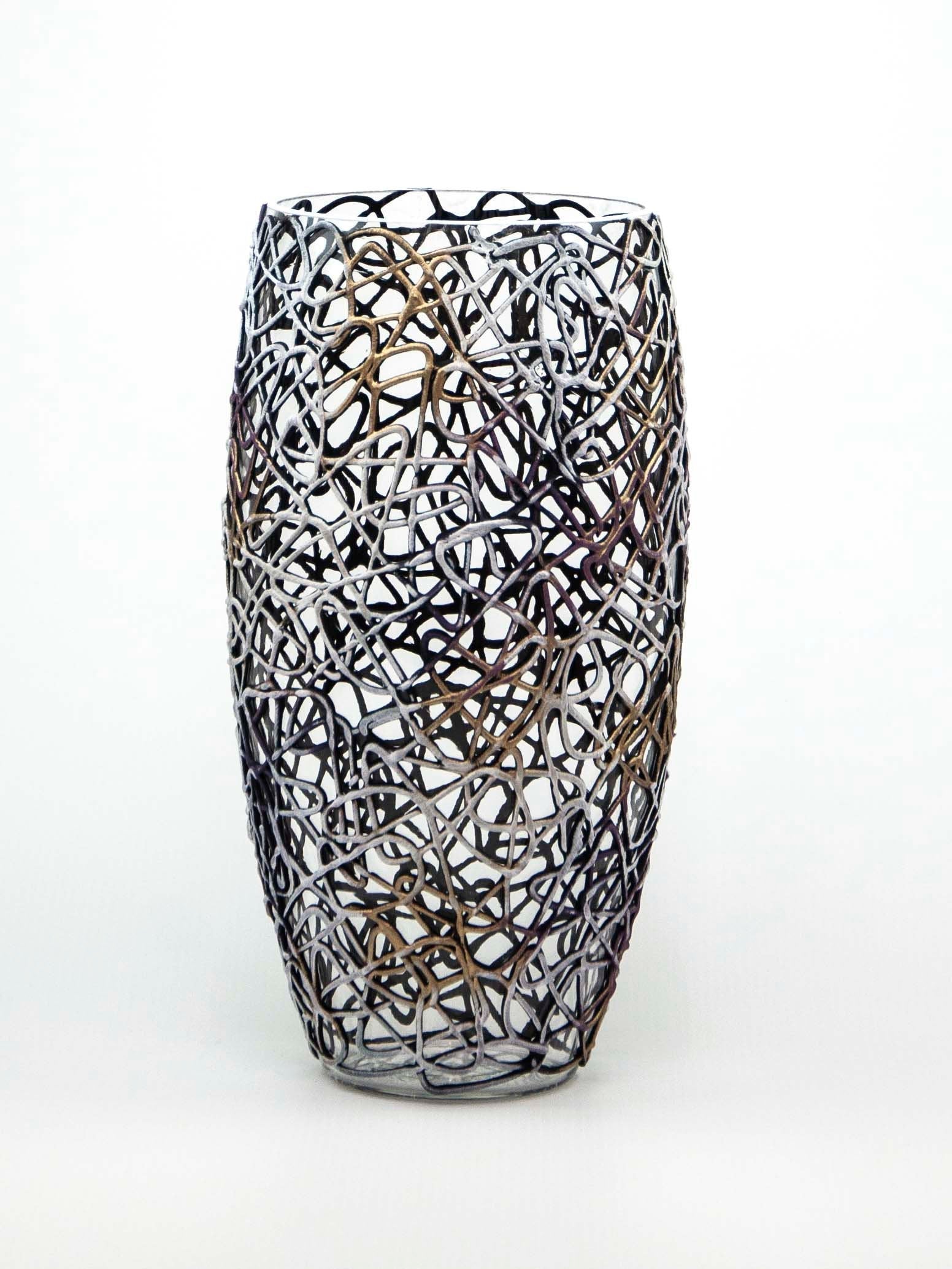 decorative glass vase