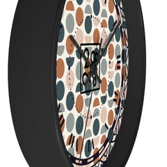 2882Time™ Halves & Wholes Retro Dot Geometric Clock