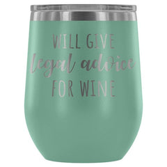 Lawyer Tumbler Will Give Legal Advice For Wine
