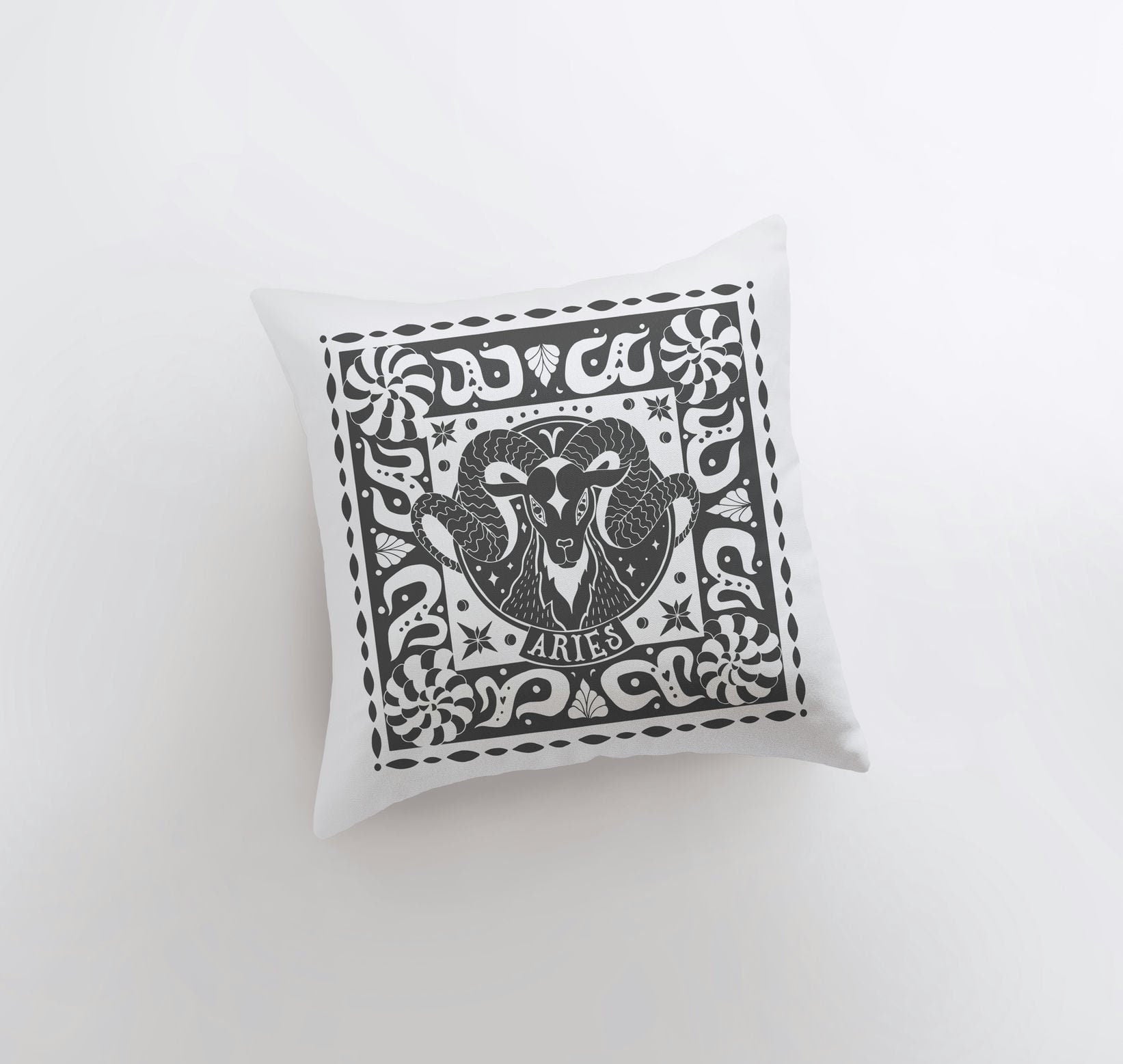 Aries Zodiac Pillow