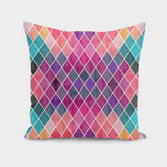 Watercolor Geometric Patterns II  Cushion/Pillow