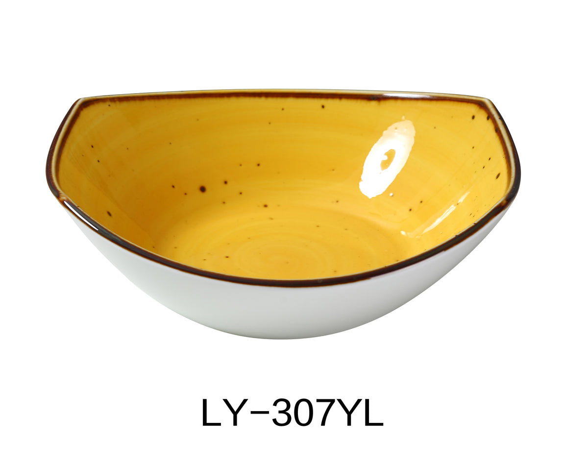Yanco LY-307YL Lyon 7" decorative bowl15 OZ